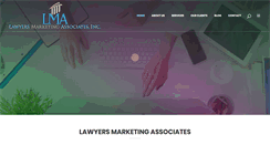 Desktop Screenshot of lawyersmarketingassociates.com